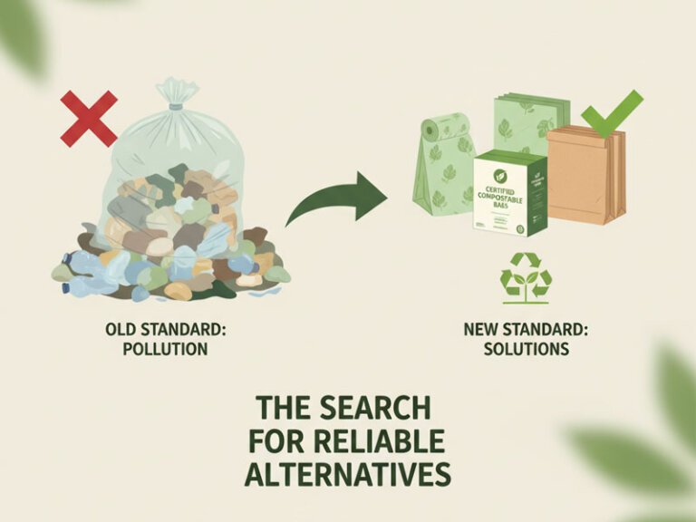 Alternative to Plastic Garbage Bags