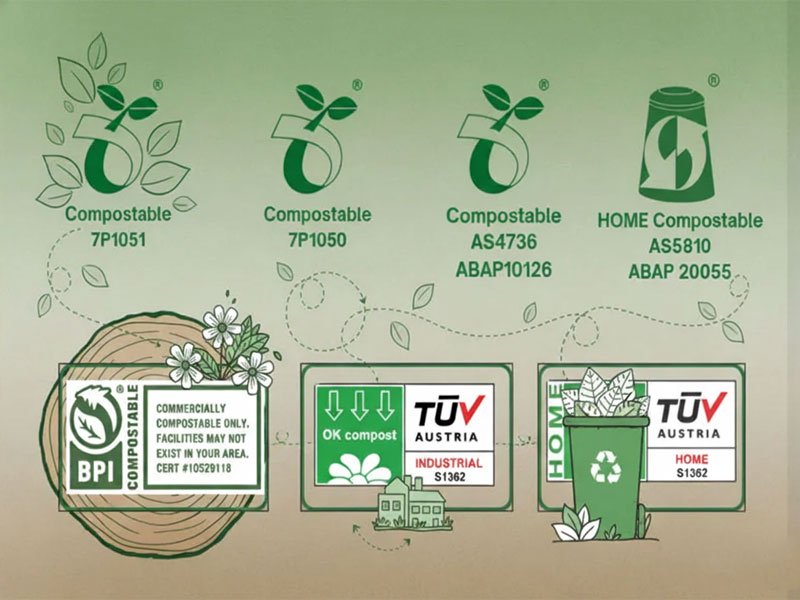Compostable Lawn and Leaf Bags: Are They Suitable for Yard Waste? 2 Certifications