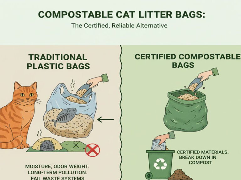 Compostable Cat Litter Bags