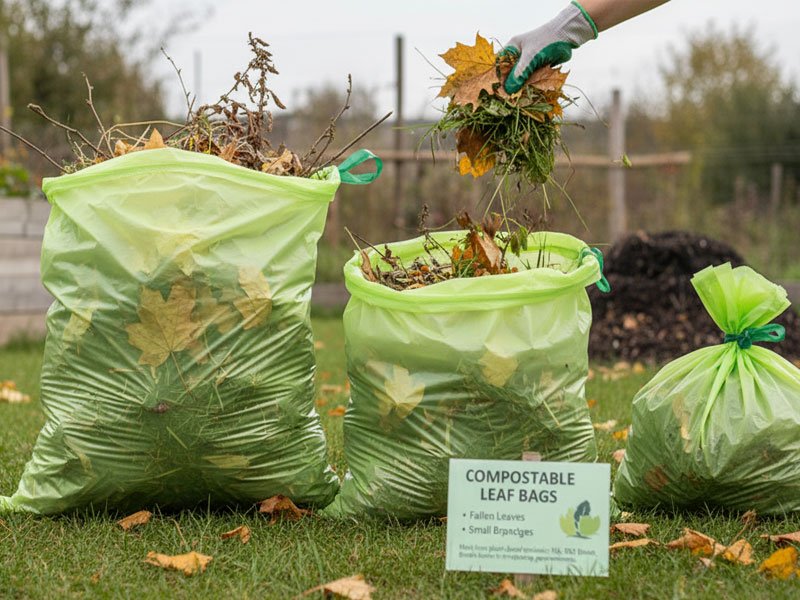 Compostable Lawn and Leaf Bags: Are They Suitable for Yard Waste? 3 Compostable Leaf Bags