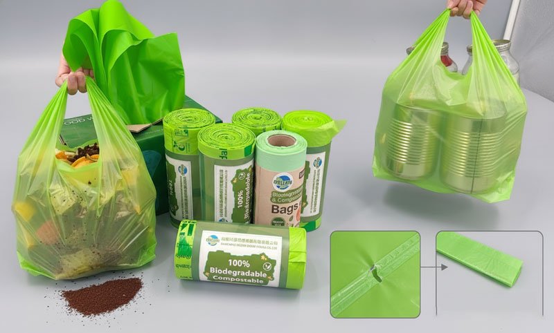 Eco-friendly Dustbin Bags with heavy load-bearing capacity