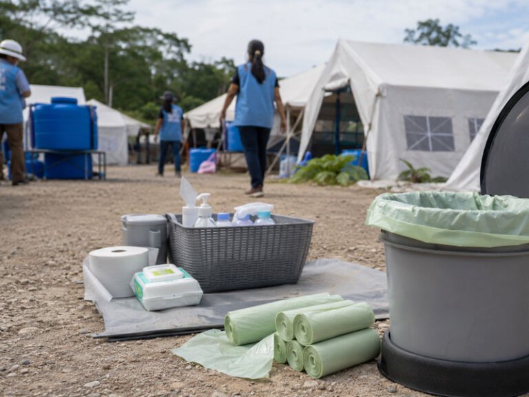 Compostable Toilet Bags for Disaster Relief Programs