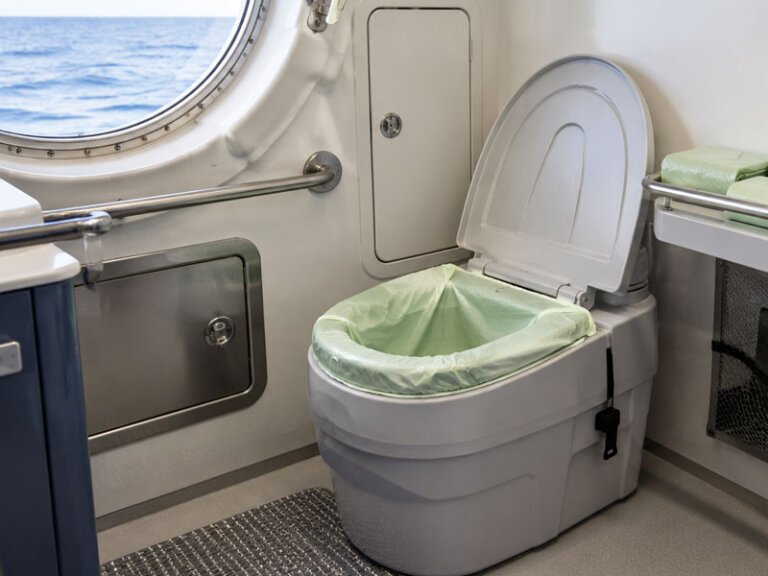 Compostable Toilet Bags for Marine Sanitation Systems