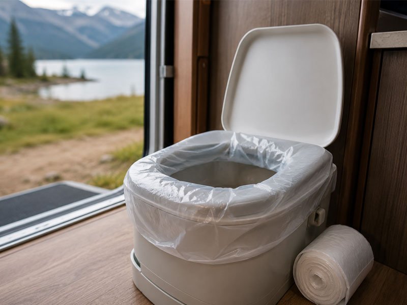 Plastic Toilet Liners