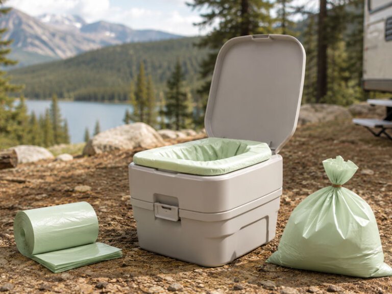 Portable Hygiene Disposal Bags for Outdoor Use