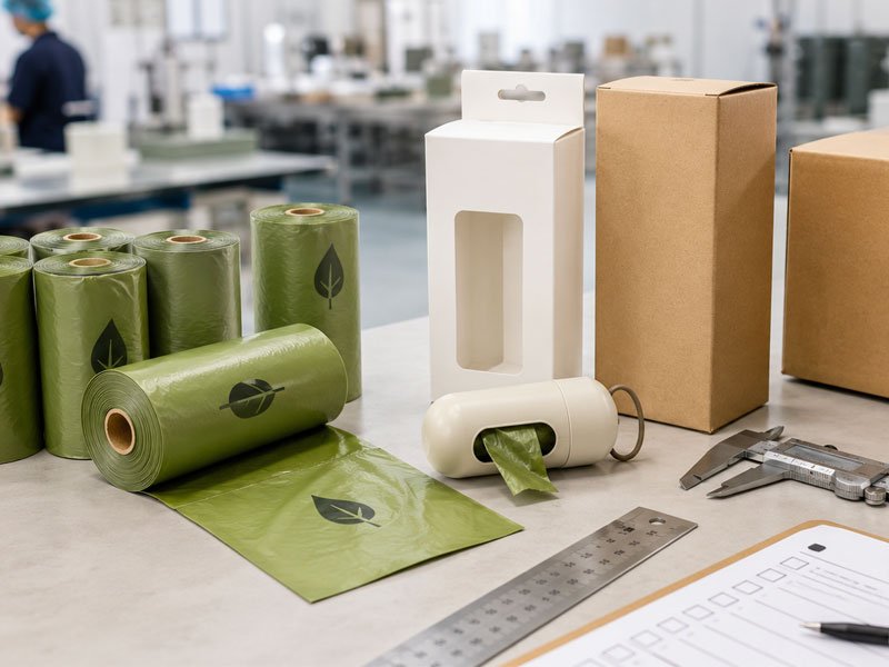 OEM Dog Waste Bags Checklist: Specs, Samples, Packaging and QC 1 OEM Dog Waste Bags Checklist