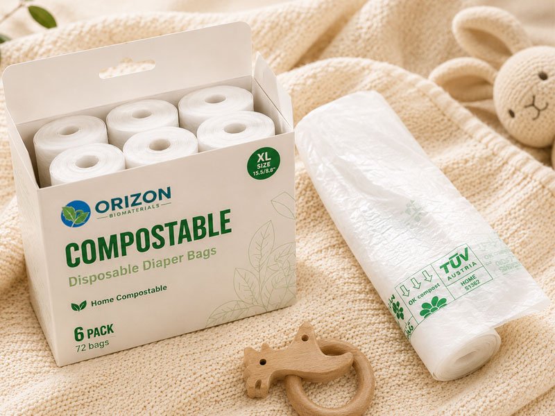 Can Used Nappy Bags Go Into Compost Bins? Packaging Guide for Brands 1 Private label packaging options for compostable nappy bags