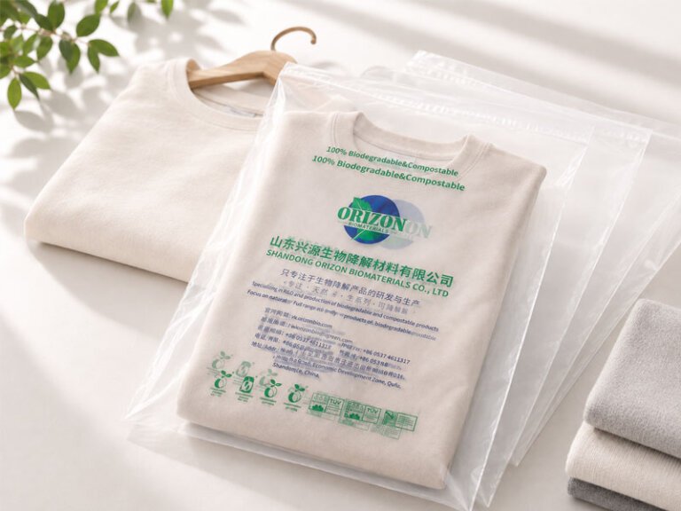 Biodegradable and compostable garment bags