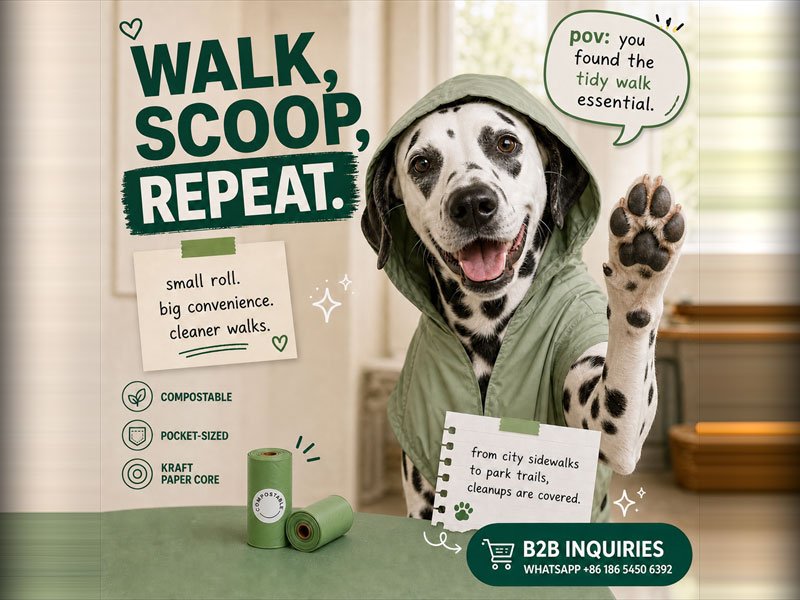 Custom Dog Poop Bags