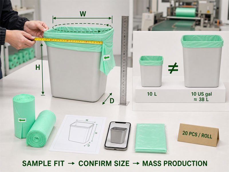 compostable bags small