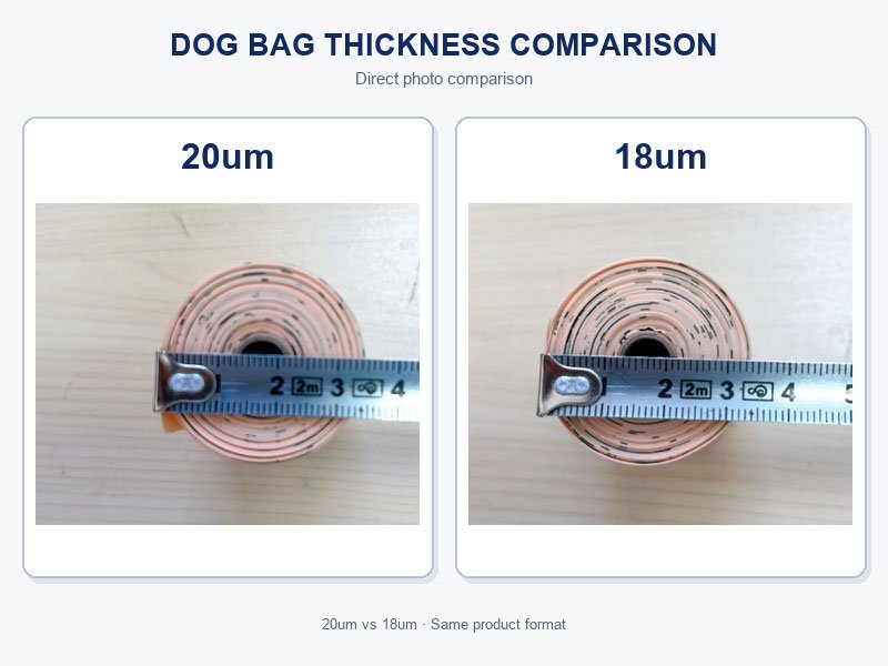 18 Micron vs 20 Micron Dog Poop Bags: Which Should You Choose? 2 18 Micron vs 20 Micron Dog Poop Bags