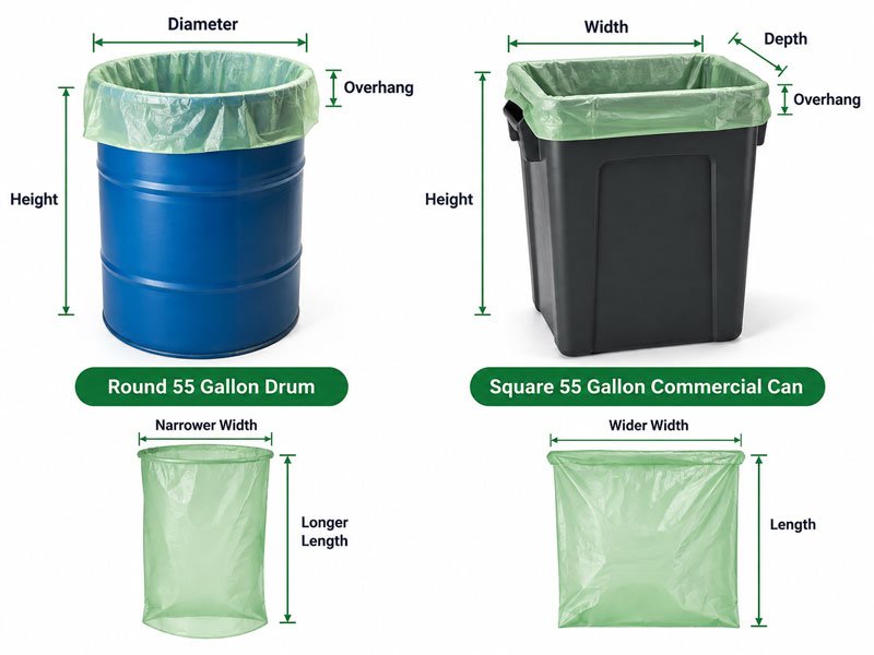 55-Gallon Drum Liner