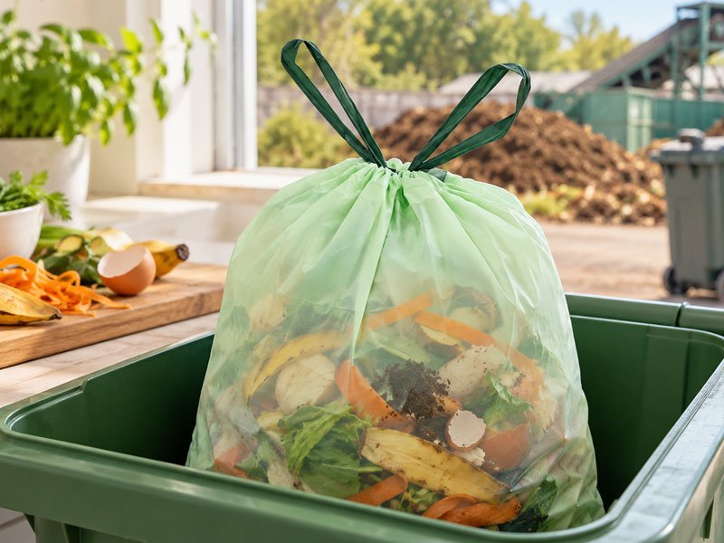 What Are the Dimensions of a 13 Gallon Trash Bag? 3 Compostable Drawstring Bags