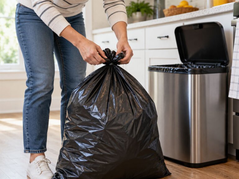 How to Tie a Trash Bag