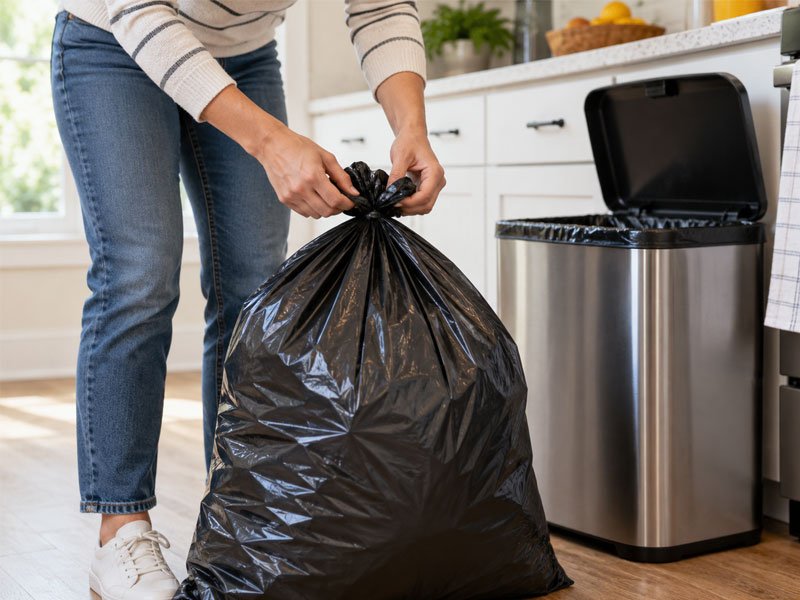 How to Tie a Trash Bag